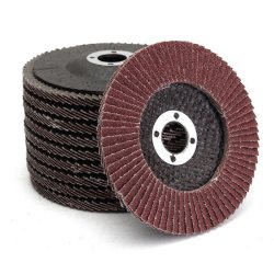 10pcs 4 Inch 100mm 40 60 80 120 Grit Aluminum Oxide Flap Disc Sanding Grinding Wheels