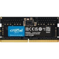 Crucial DDR5 4800MHZ 16GB Notebook Memory