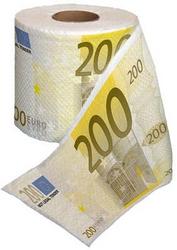 Euro 200 Toilet Paper