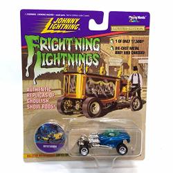 Johnny Lightning The Mysterion Blue Fright'ning Lightnings Series 2 Limited Edition 1996 Playing Mantis 1:64 Scale Authentic Replicas Of Ghoulish Show Rods Die Cast Vehicle 1 Of Only 17 500
