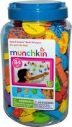 Munchkin Sea And Learn Bath Shapes 84 Pack