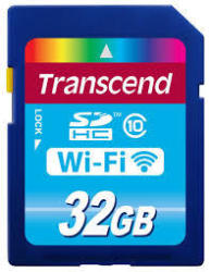 Transcend 32gb Wifi Sdhc Class 10 Card -ts32gwsdhc10