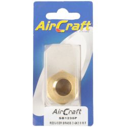 Aircraft - Reducer Brass 3 4 X 3 8 M f Conical 1 Piece Pack