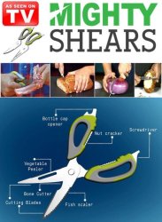 Mighty Shears- All In One Kitchen Tool- Kitchen Scissors