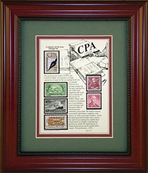 Cpa - Unique Framed Collectible A Great Gift Idea