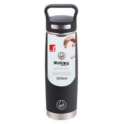 500ML Stainless Steel Vacuum Bottle Black