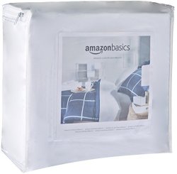 AmazonBasics Hypoallergenic Mattress Encasement - Full Standard 12-INCH Depth