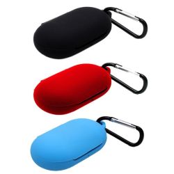 Tinotec 3 Pack - Silicone Case For Samsung Galaxy Buds With Carabiner Clip