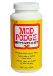 Mod Podge Decoupage Matte Glue & Finish 473ml