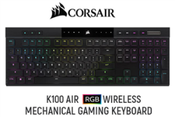 Corsair K100 Air Wireless Mechanical Gaming Keyboard Black