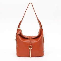 Courier: Genuine Leather Handbag