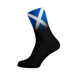 Scotland Flag Socks - Small Black