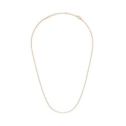Elan Box Chain Necklace Rose Gold - Short