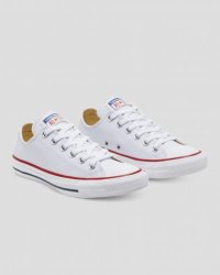 Converse 132173C All Star Lo Unisex Leather Shoes - White 10