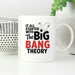Big Bang Theory Mug Big Bang Theory Gift Big Bang Theory Coffee Mug The Big Bang Quotes Mug White Elephant Gift