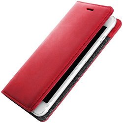 Iphone 7 4.7" Leather Case Etshaim Premium Genuine Italian Cowhide Leather Wallet Case Liberta For Iphone 7 Brick Red