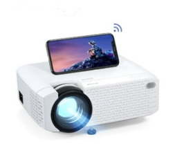 Wifi MINI Portable Projector HD 720P Supported Portable Video Outdoor Movie Projector With 200" Large Screen