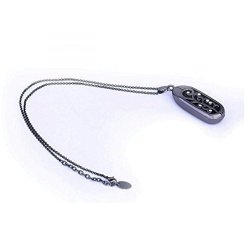 Multicolor Stainless Steel Necklace Pendant Sleep Fitness Monitor For Xiaomi Mi Band 2 Bracelet
