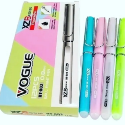Vogue Ball Point Erasable Ink Pen 0.8 Mm Vogue X 12