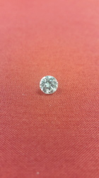 Certified 0.66carat G Si1 Round Natural Loose Diamond