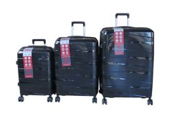 Unbreakable Travel Luggage 3 Piece Suitcases Spinner