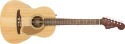 Fender Sonoran MINI Natural Walnut Acoustic Guitar With Bag