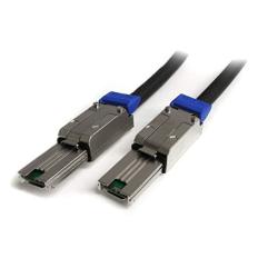 Startech.com 2M External MINI Sas Cable - Serial Attached Scsi SFF-8088 To SFF-8088 - 2X SFF-8088 M - 2 Meter Black