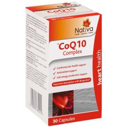 Nativa COQ10 Complex Capsules - 30S