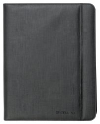 Cellini- Agenda A4 Zip Around Folder Leather- Black