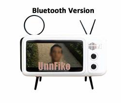 Unnfiko Wireless Bluetooth Speakersretro Tv Style Stand Holder Cartoon Desktop Bracket Desk Mount Universal For Samsung Iphone X 6 6S 7 8 Plus XS