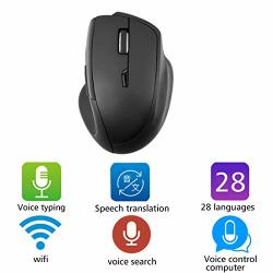 M3M Wireless Mouse Intelligent Translation Voice Mouse 2.4G USB Ai Voice Typing Smart With Wireless Receiver 1600DPI 7 Keys Auto Search Levels For Windows