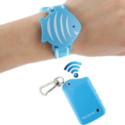 Wrist Band Anti-lost Alarm Protecting The Child In Public Place Jb-l03 Blue