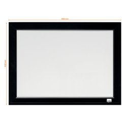 Nobo Small Magnetic Whiteboard With Black Frame 585X430MM