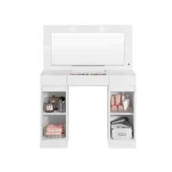 Dressing Table With LED Lights Studio White