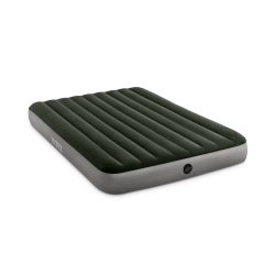 Intex Queen Dura Beam Downy Airbed With Built In Foot Pump