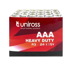 Uniross Heavy Duty 24PK Aaa Batteries