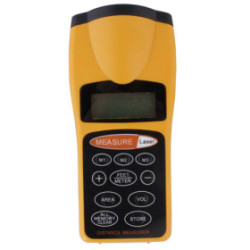 |clearance| Ultrasonic Tape Measure Distance Meter With Laser Pointer..
