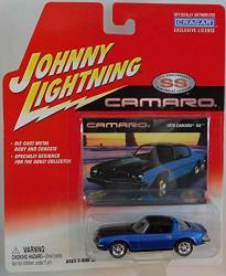 Johnny Lightning 1976 Camaro Rs Blue 35TH Anniversary Chevrolet Camaro Edition 1:64 Scale