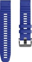 Replacement Silicone Band For Fenix 6X 26MM - Royal Blue