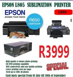 L805 Cd dvd & Photo Printer