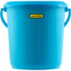Addis Blue Bucket With Lid 15L