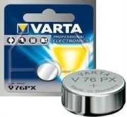 Varta V76PX Primary Silver Oxide Button Cell 1.5V