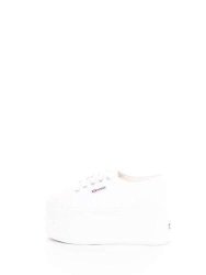 Superga Women's Shoes 2802 Cotw Platform White Size 5