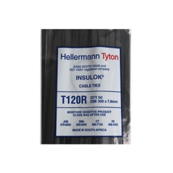 Hellermann T120RBK Cable Tie 7.8mm x 388mm
