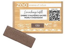 Zao Essence Of Nature Refill Rectangle Eye Shadow - Intense Brown