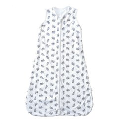 Babes & Kids Little Acorn 100% Cotton Zebra Baby Sleeping Bag - 1 Tog - 6-20 Months
