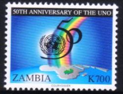Zambia - 1995 50th Anniversary Of Uno Mnh Sg 749