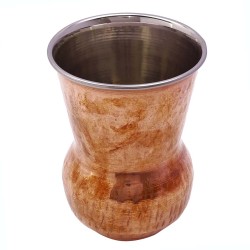Traditional Indian Copper Glass Tumbler Tableware Kitchenware Glassware Utensil MU115A