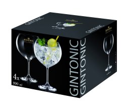 Bohemia Crystal Gin Tonic Glass 990ML 4PK