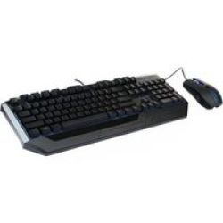 Cooler Master Storm Devastator Ii Gaming Keyboard And Mouse Bundle Optical Mouse With Blue Led Backlight